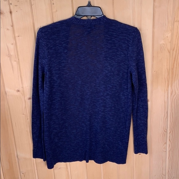 Gap Navy Blue Open Front Sweater Cardigan - Picture 6 of 7